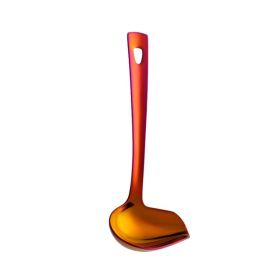 Oil Spoon Thickened Soup Spoon Pouring Sauce Spoon (Color: Magic Red, Type: Tableware)