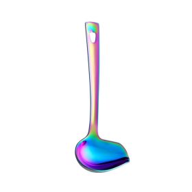 Oil Spoon Thickened Soup Spoon Pouring Sauce Spoon (Color: Colorful, Type: Tableware)